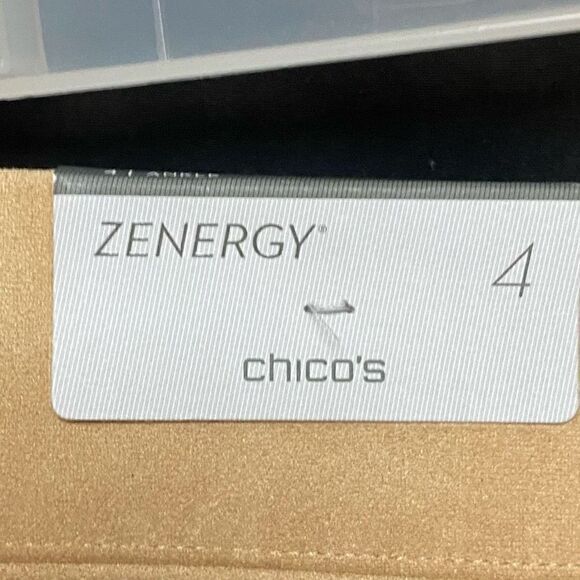 Chico’s Faux Suede Tan Ankle Pants - Picture 5 of 9